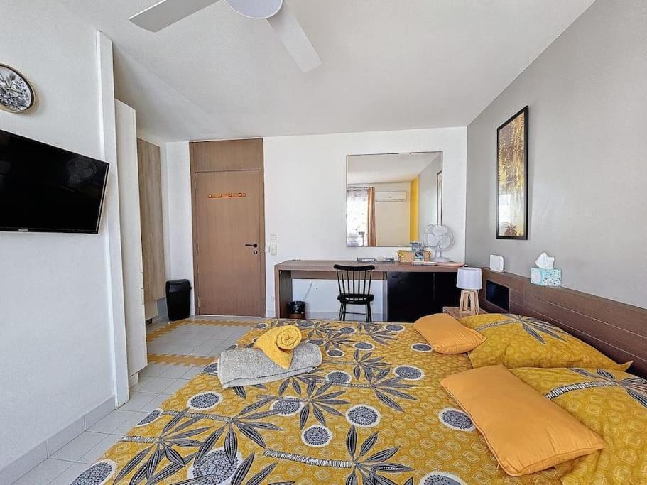 Studio Dans Village Vacances Manganao Сен Франсоа Екстериор снимка