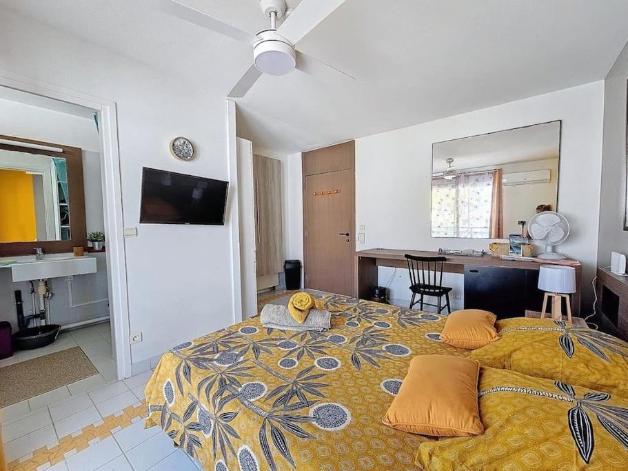 Studio Dans Village Vacances Manganao Сен Франсоа Екстериор снимка