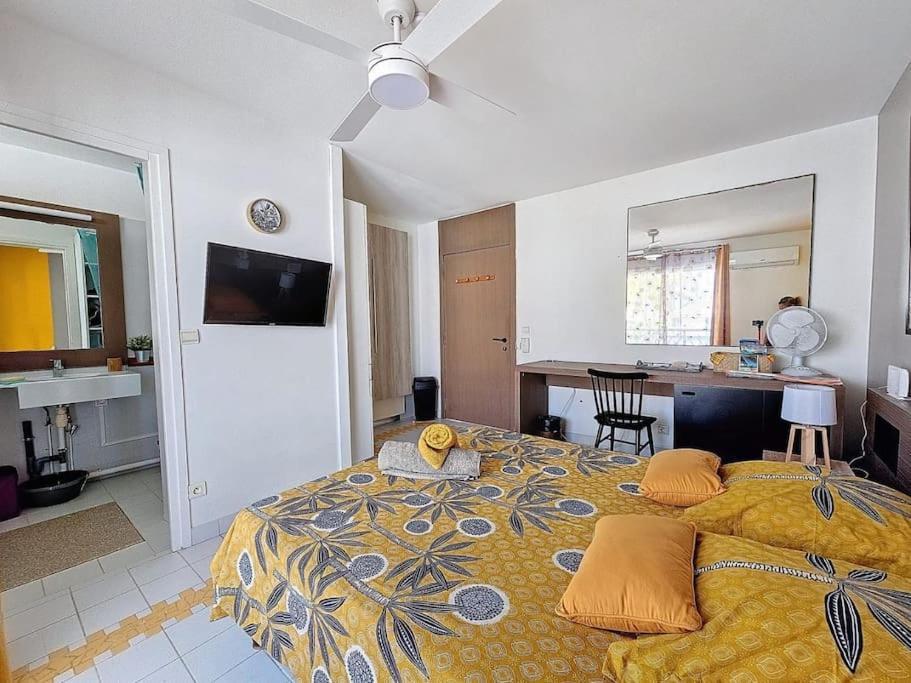 Studio Dans Village Vacances Manganao Сен Франсоа Екстериор снимка